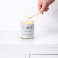 honey plum candle