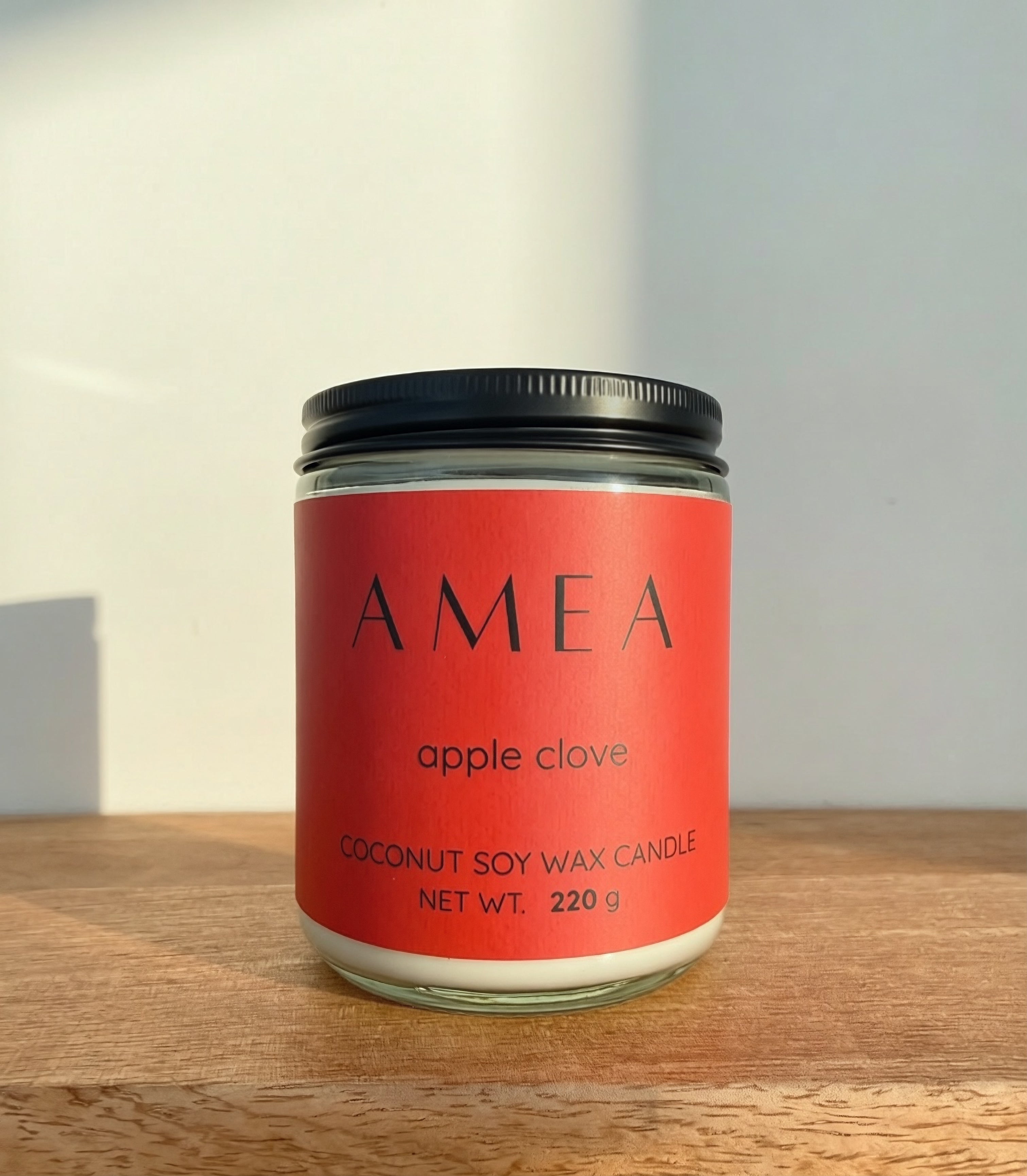 apple clove candle
