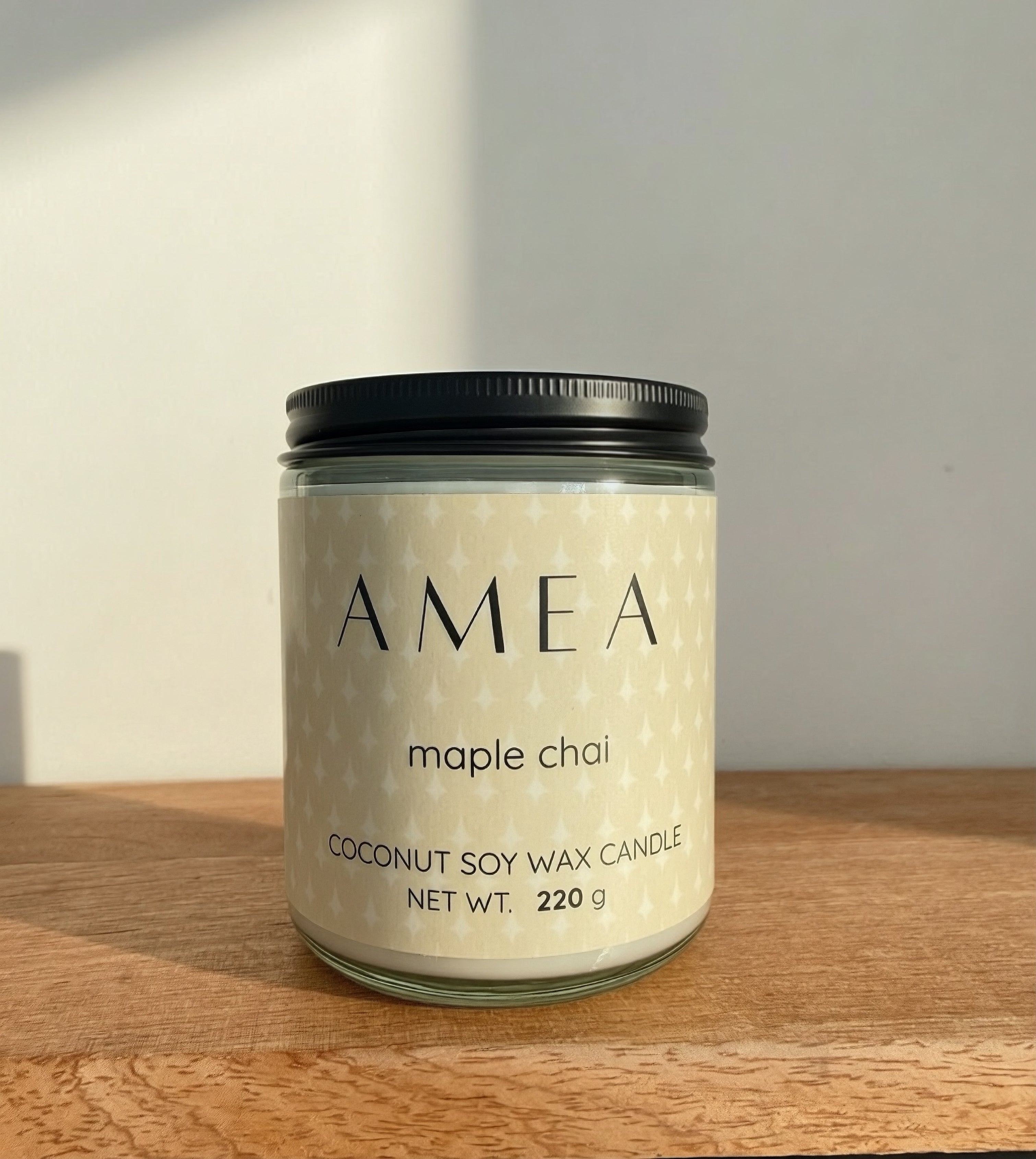 maple chai candle