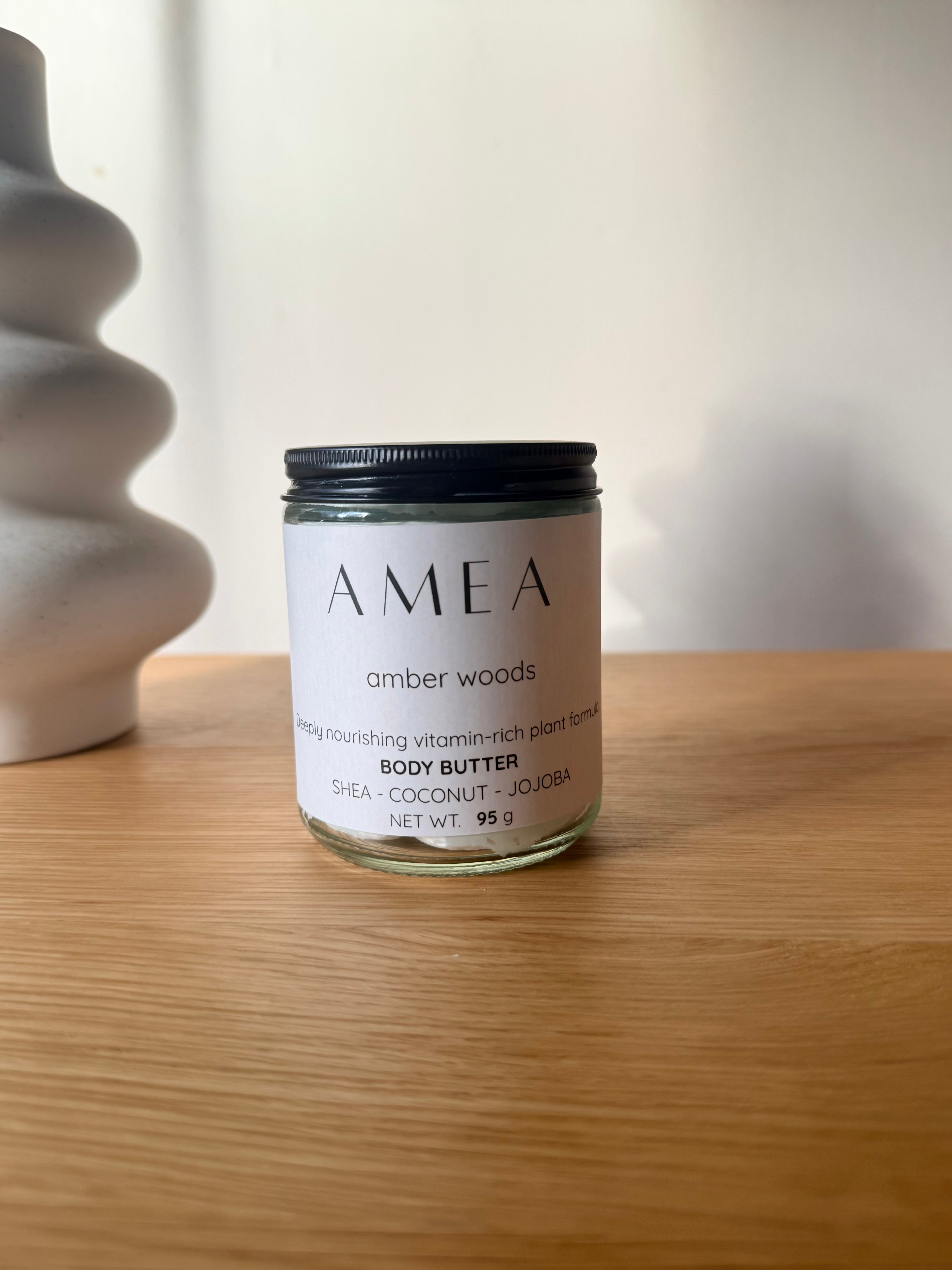 body butter - amber woods